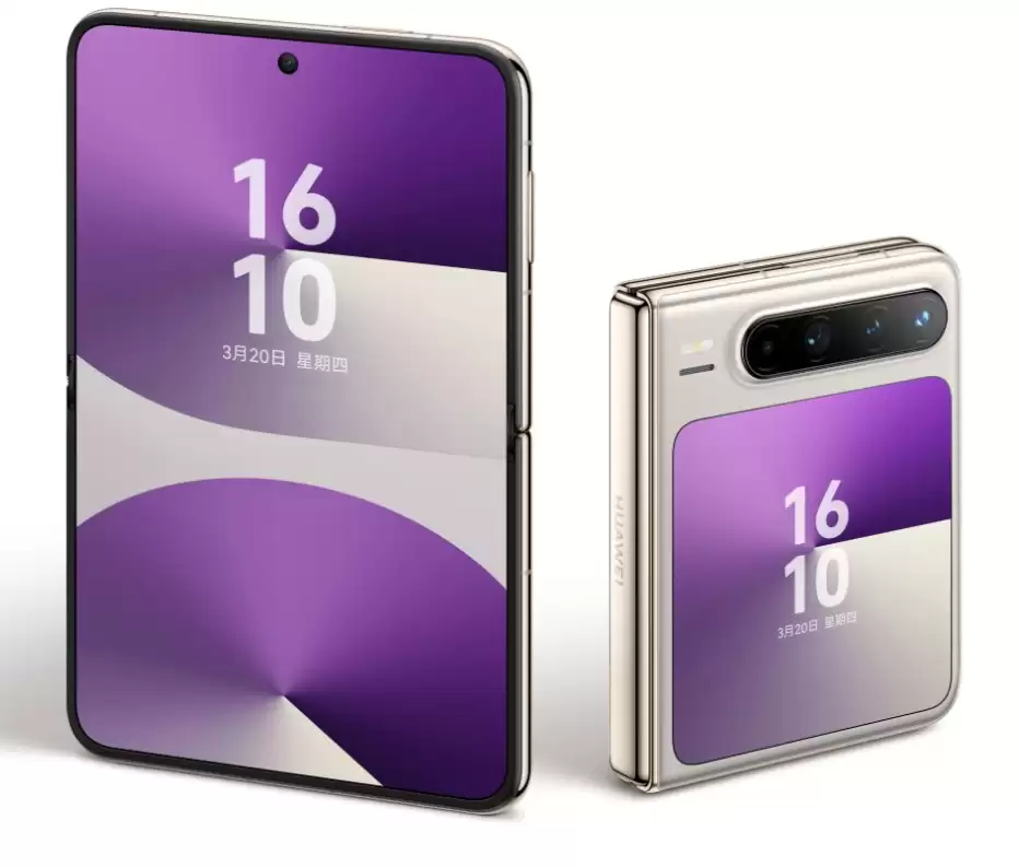 华为Pura X2阔折叠手机曝光：全新横向折叠与大外屏登场