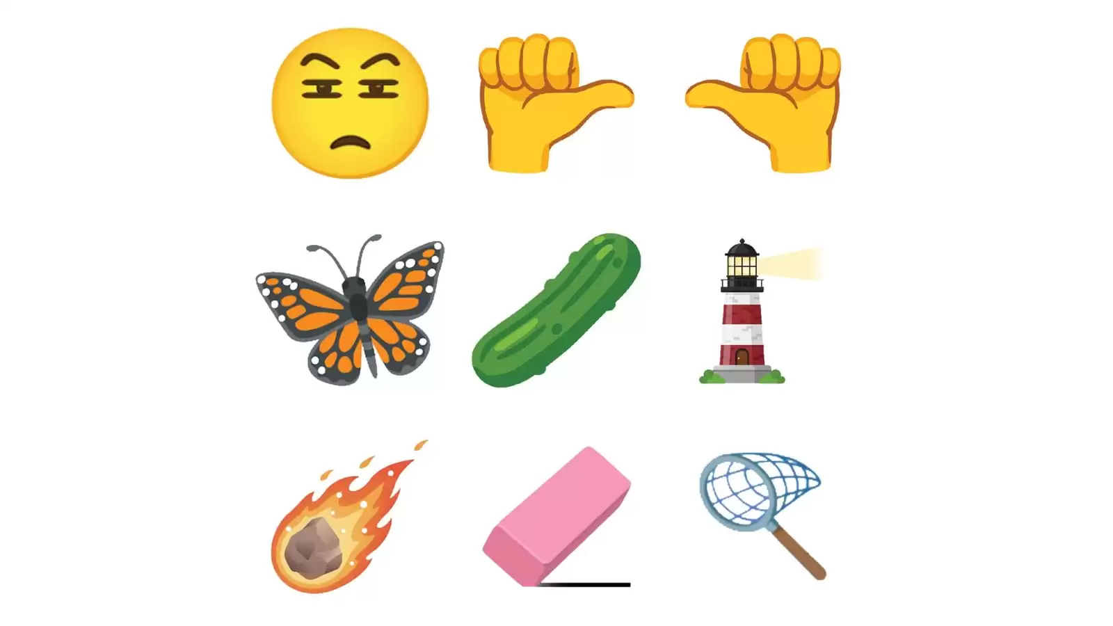 2026 年 Emoji 18.0 候选表情名单公布：腌黄瓜、流星等