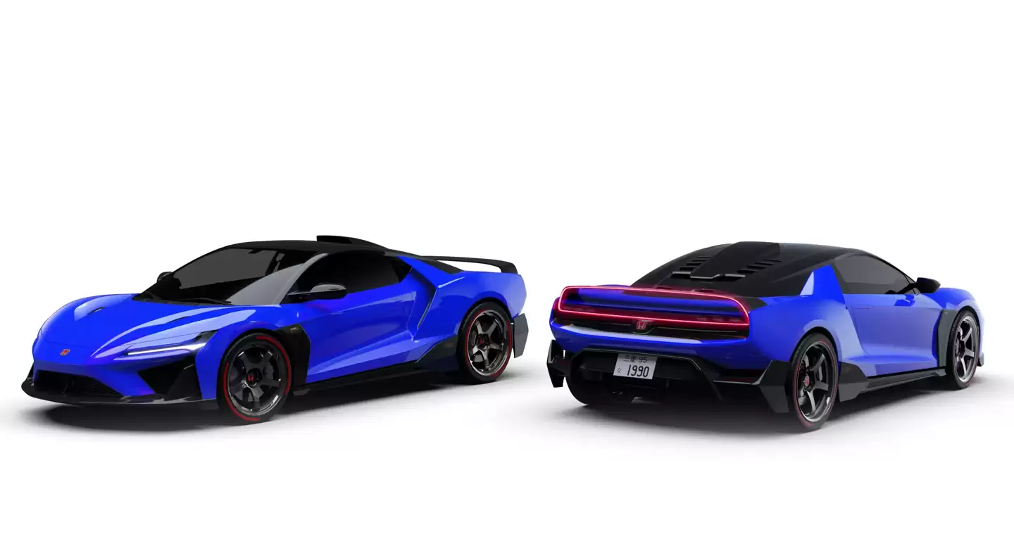 设计公司Italdesign“复活”本田经典跑车NSX，致敬两代经典设计