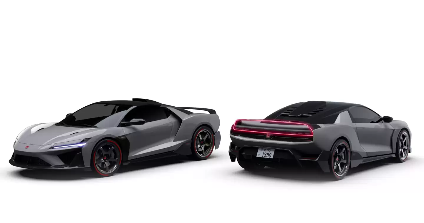 设计公司Italdesign“复活”本田经典跑车NSX，致敬两代经典设计