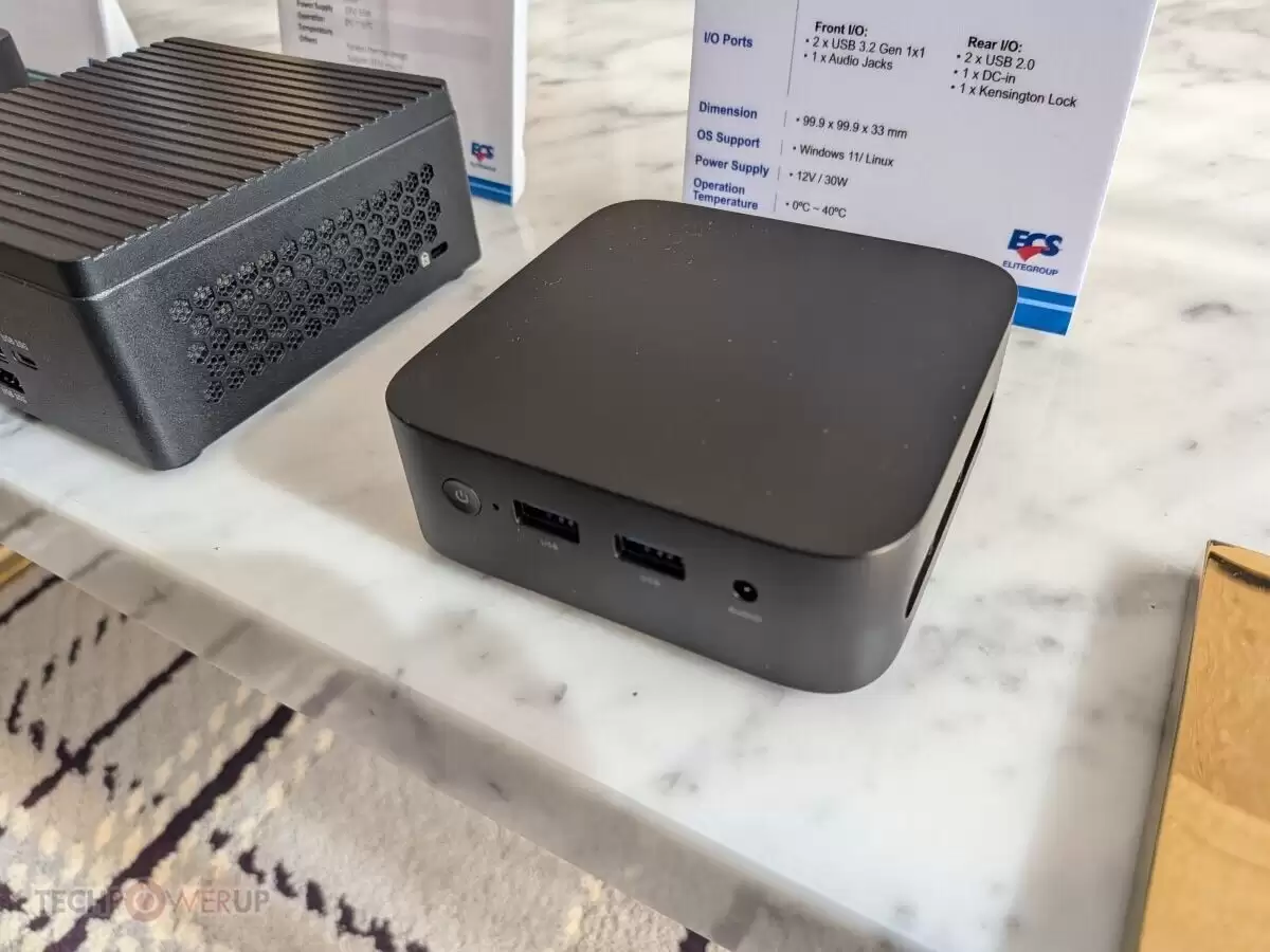 ECS 精英推出 Liva Z 系列迷你主机：可选英特尔 Twin Lake / AMD Hawk Point CPU