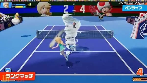 《马力欧网球：狂热》实机预告公布 2月12日登陆NS2