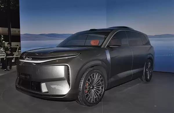 车长超5米!比亚迪王朝全新D级9系官宣 上半年首发