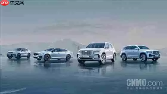 一图看懂吉利汽车车型规划 2026年新车数量超15款