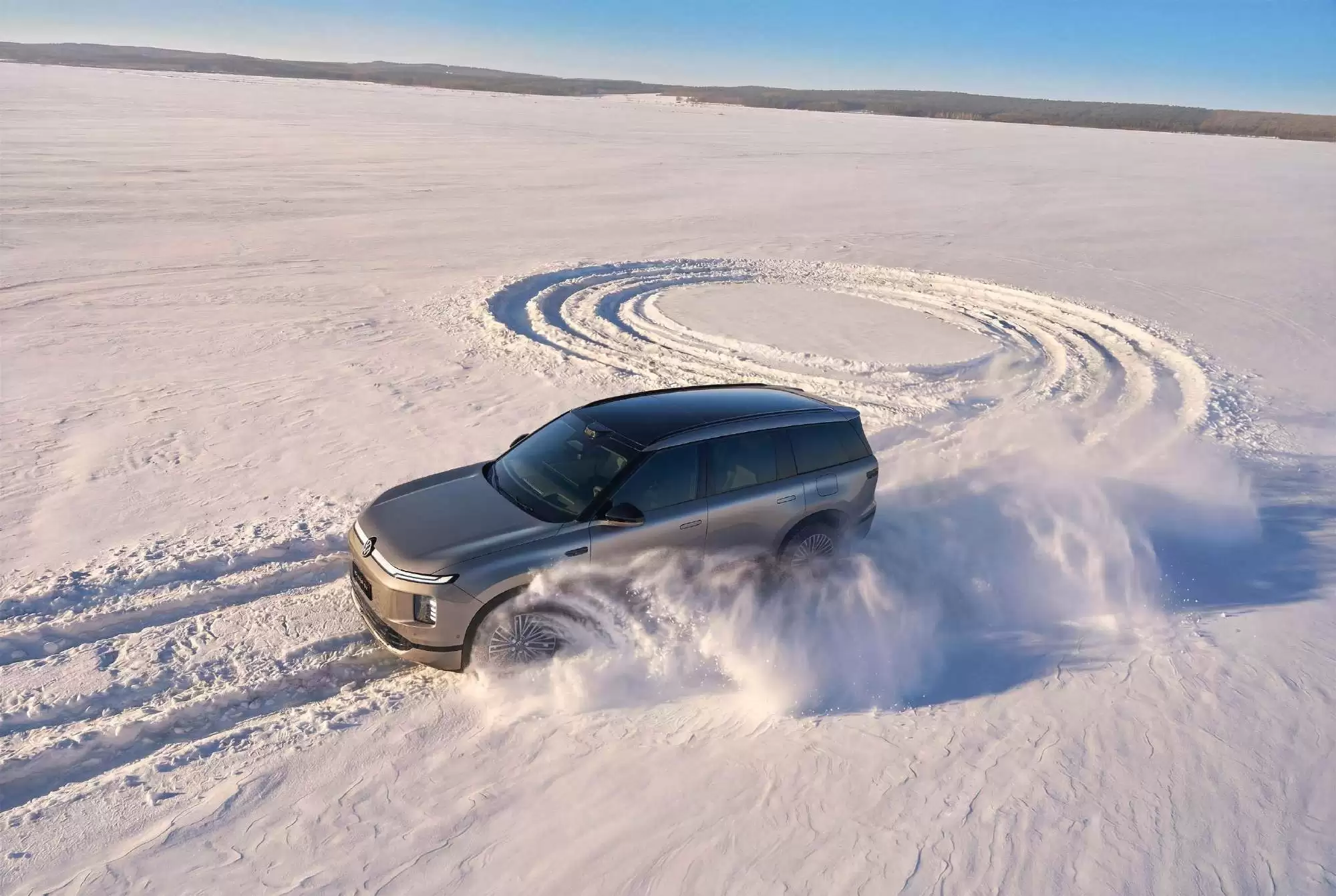 上汽大众 ID.ERA 9X 冬测图公布，大众品牌最大 SUV