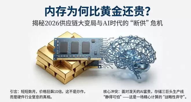 内存暴涨10倍，手机电脑直呼买不起？中国厂商的机会，这次真的来了