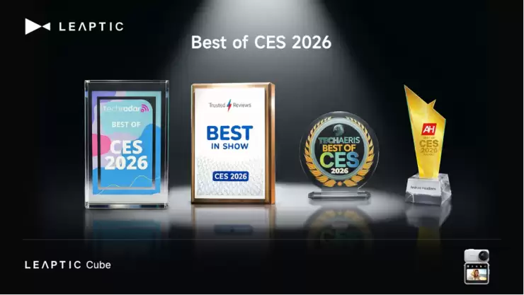 中国影像首登“科技奥斯卡”，光子跃迁以全球首款8K AI拇指相机定义CES 2026