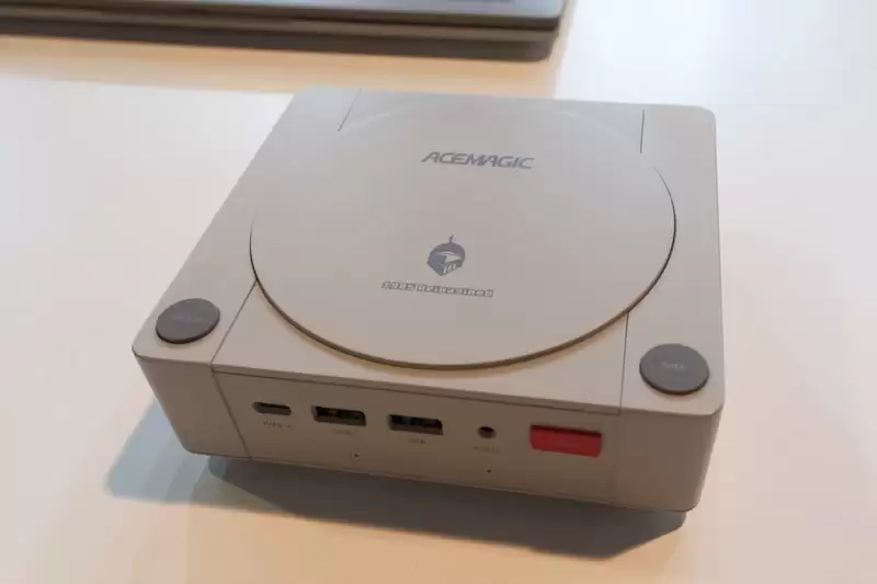 ACEMAGIC 阿迈奇展示“致敬”PS1 的复古迷你主机，搭载 Gorgon Point 处理器