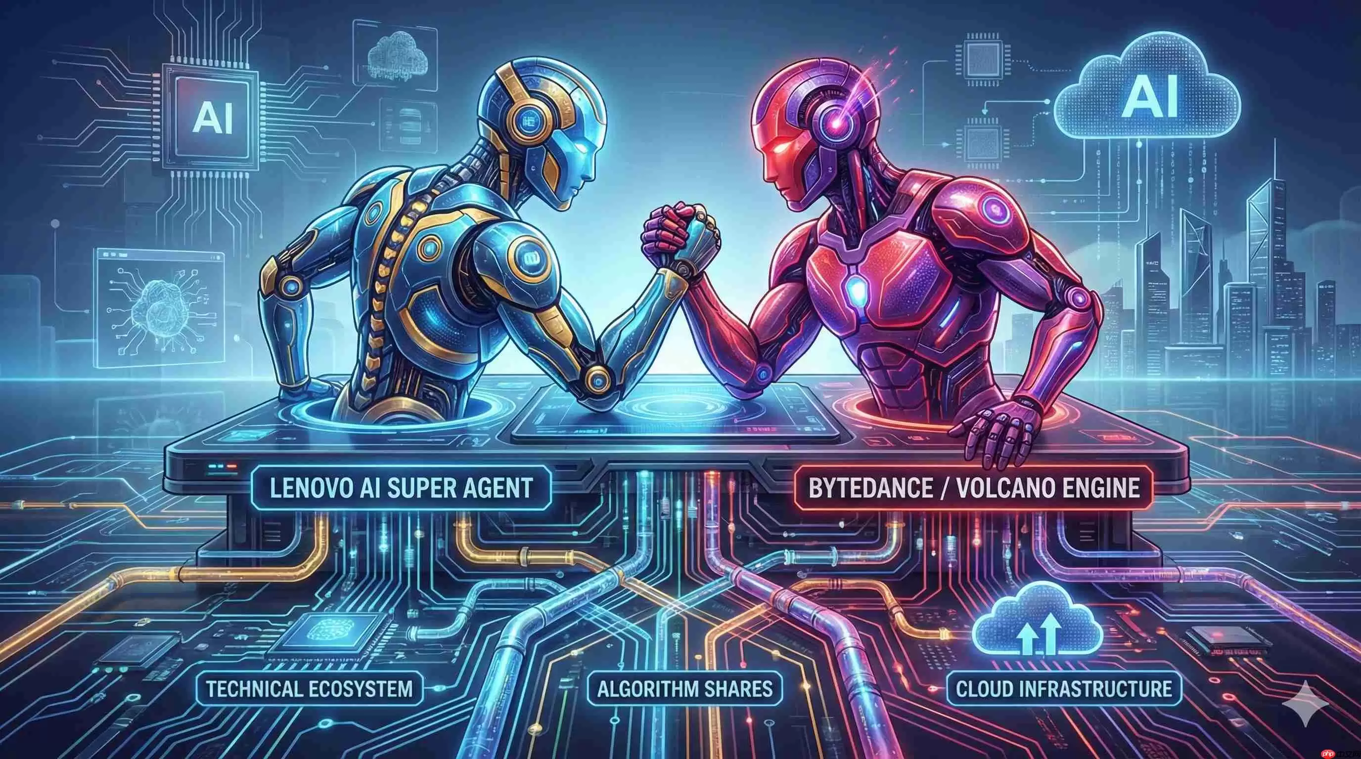 联想CES祭出AI大招：超级智能体硬刚豆包