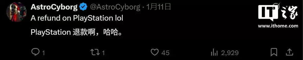 索尼 PS5 独占游戏《Code Violet》大量差评,玩家质疑搞独占是怕退款