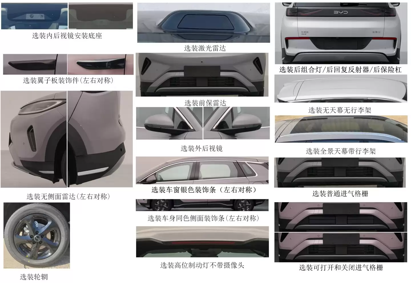 全新外观、新增大电池版本 新款比亚迪海狮05DM申报