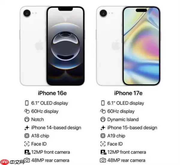 iPhone 17e看点前瞻:刘海屏退出历史舞台
