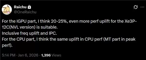 AMD与Intel核显争霸：Nova Lake将携Xe3P架构挑战性能巅峰
