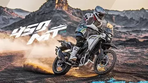 春风2026款450MT发布：延续拉力风格，强化摩旅配置