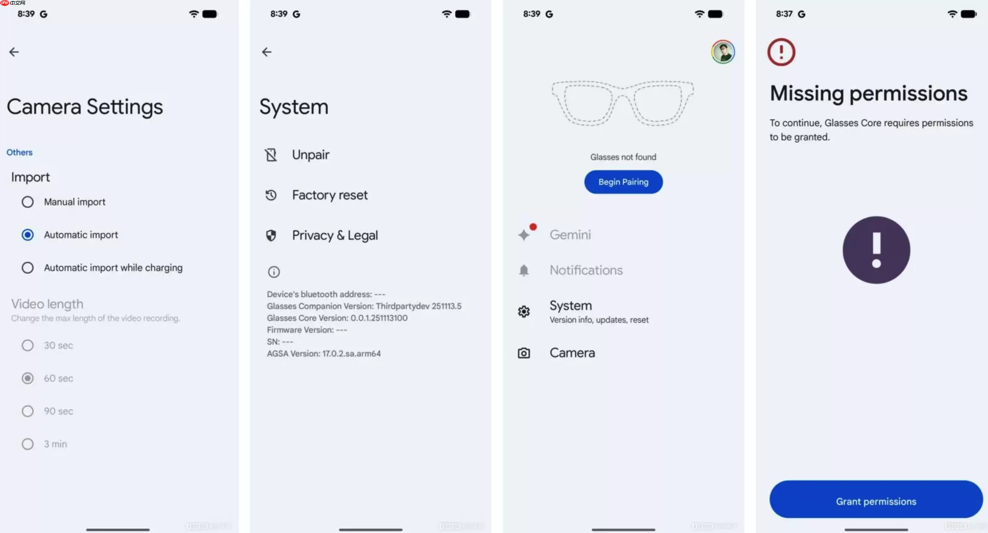 谷歌 AI 智能眼镜配套应用曝光：强调隐私保护与本地处理