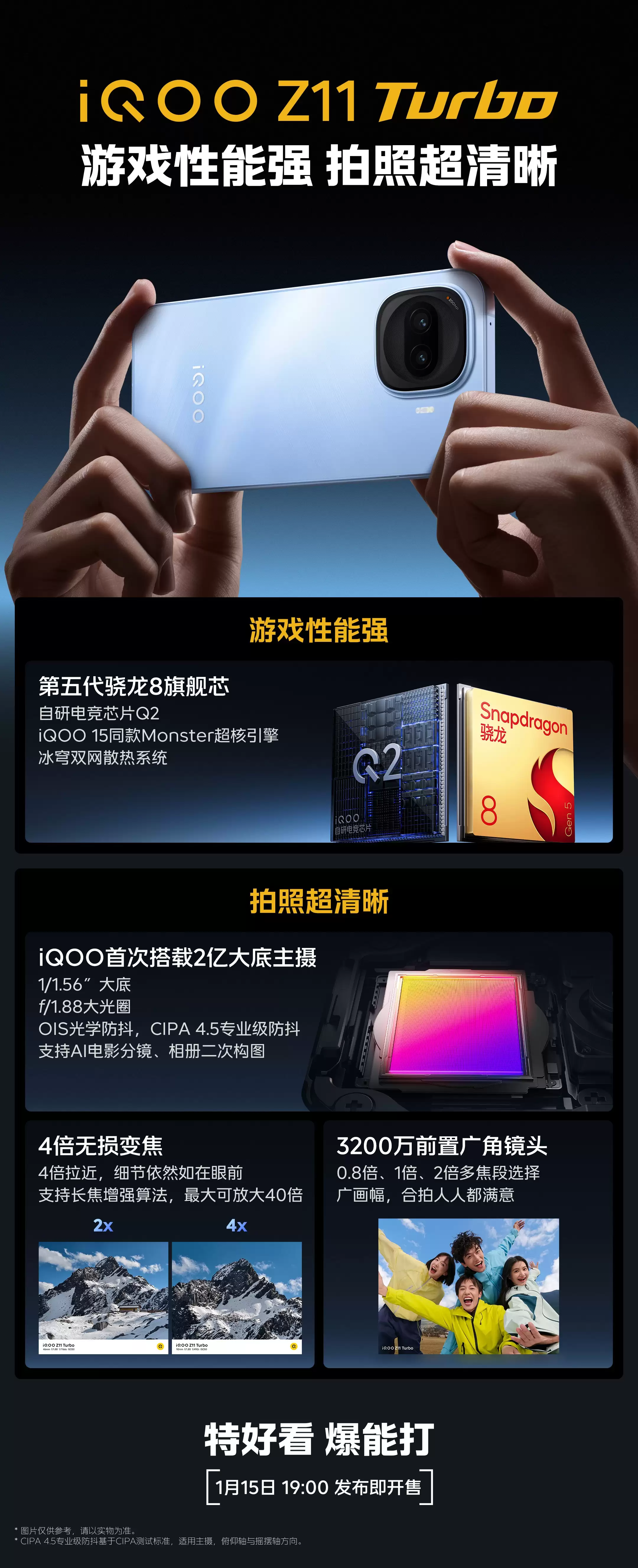 iQOO Z11 Turbo更多配置释出!2亿大底主摄+第五代骁龙8