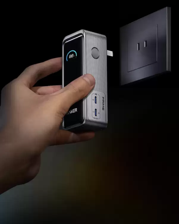 安克推出新款 Prime 65W 三合一 10000mAh 充电宝：升级自带线 + 2C 口，售 324 元