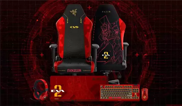 雷蛇EVA二号机联名系列299元起:明日香专属配色