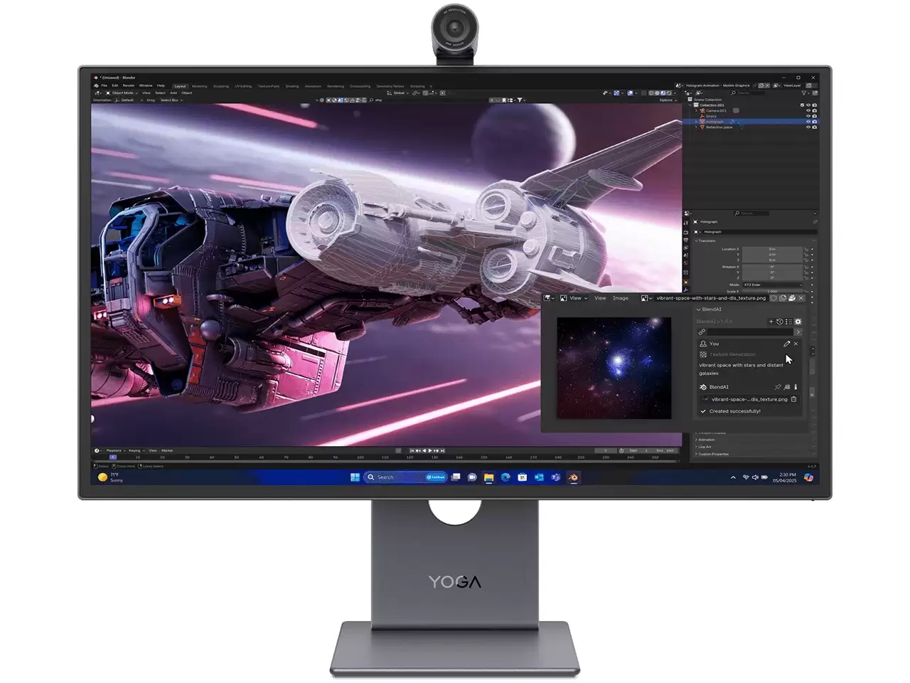 联想推出杜比视界 + 杜比全景声 OLED 显示器 Yoga Pro 27UD-10