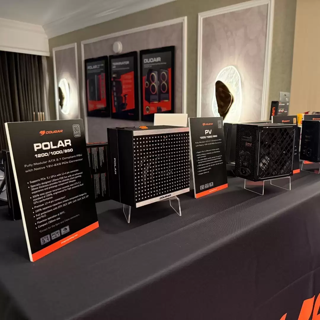 COUGAR发布Polar V2白金电源:12V-2×6模块化新设计