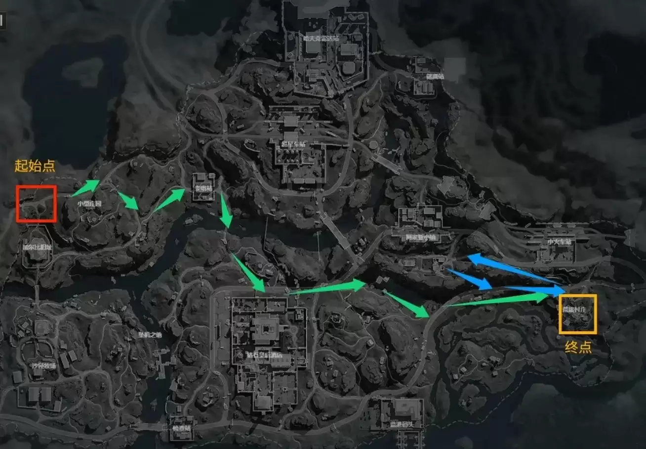 三角洲行动长弓溪谷阿拉萨拉送信小队位置大全