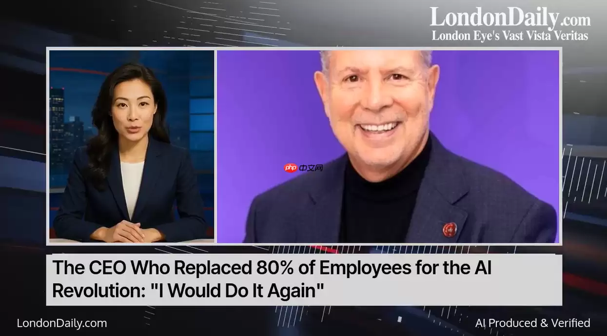 软件巨头 IgniteTech 裁员 80% 完成 AI 转型