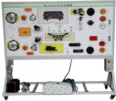 全新勇士柴油版整车电器实训台发布