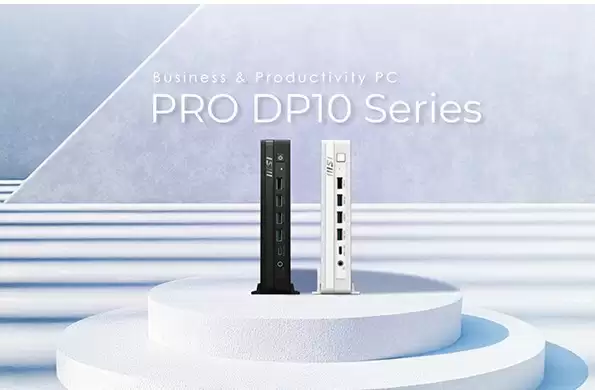 微星推PRO DP10 A14MG迷你主机:纤薄设计,多接口适配商用场景