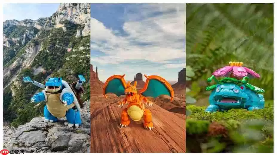 最强联名!乐高宝可梦2月开卖:6800片「御三家」神作 预购再送道馆徽章