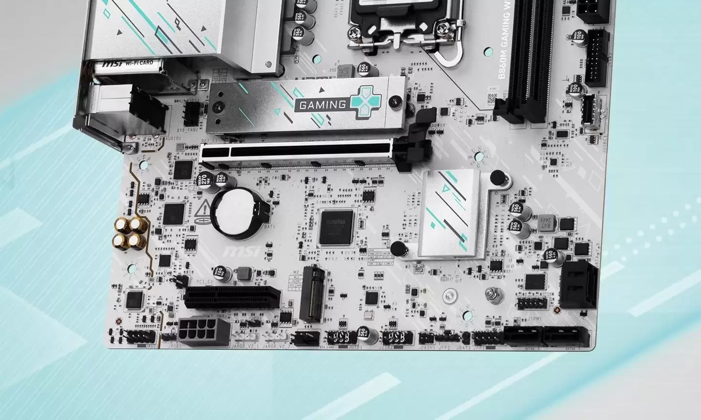 微星推出 1199 元 B860M GAMING WIFI 主板：支持 9066+MT/s 内存