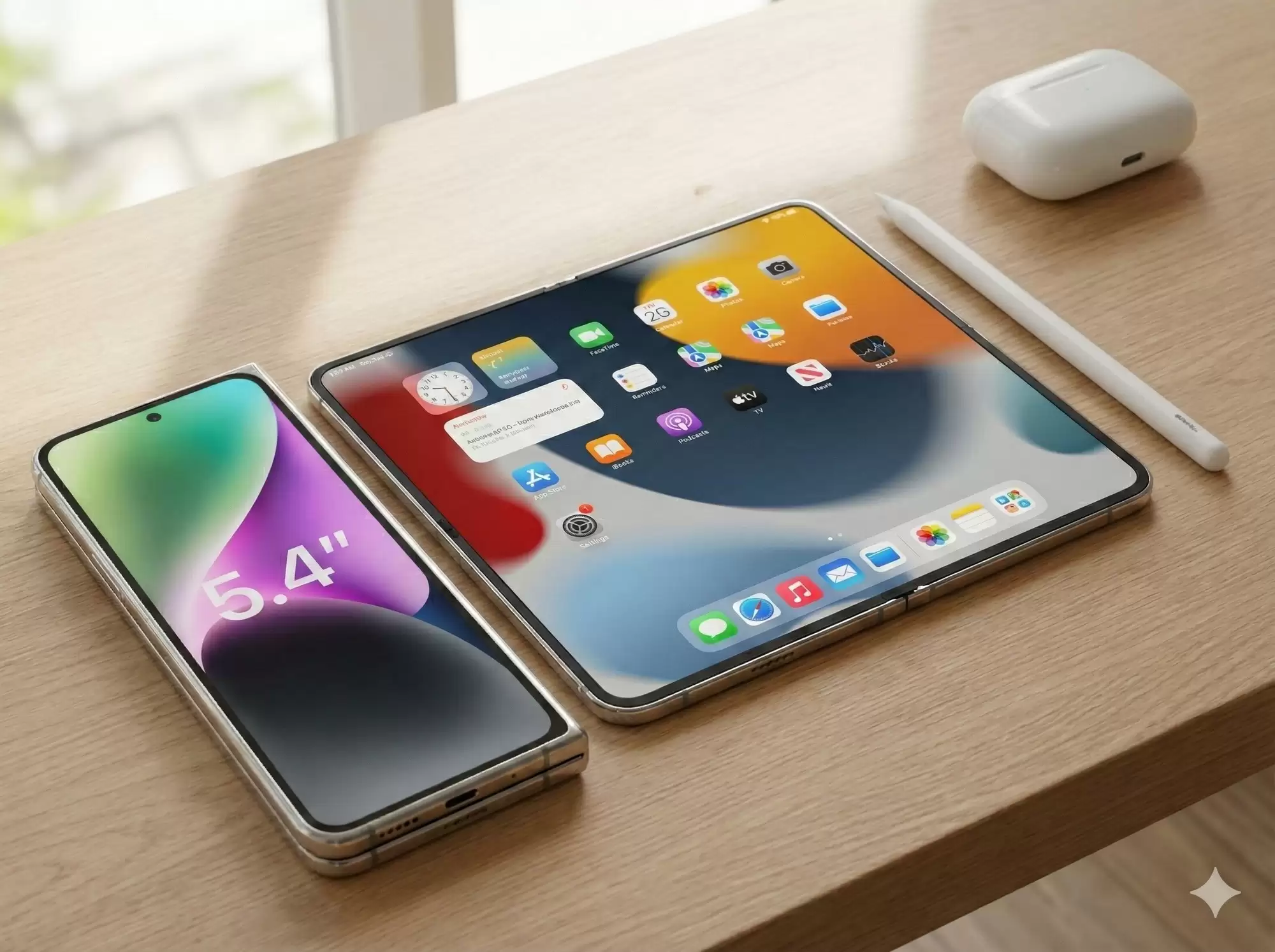 苹果折叠屏要来了，传苹果拆解OPPO Find N5研究折痕方案