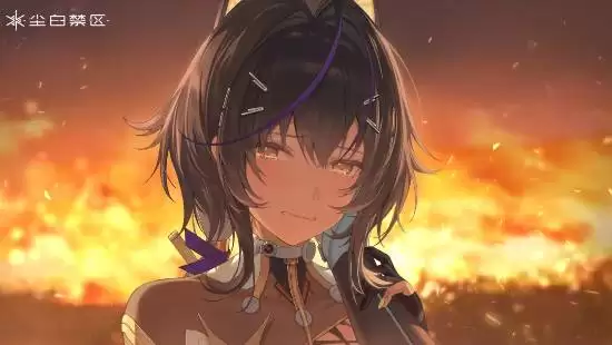 尘白禁区释出伢伢私心池影摇情主题壁纸,诉说少女隐秘爱恋