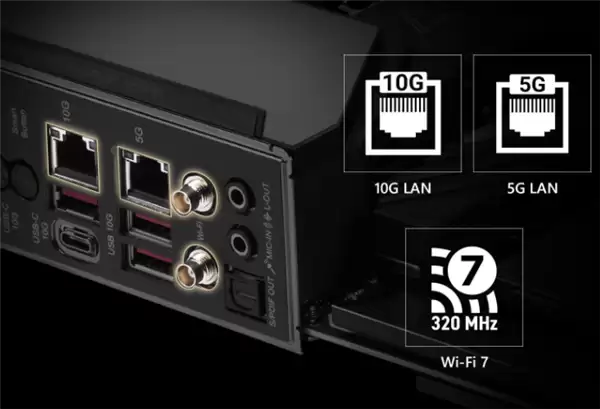 微星MAG X870E ACE MAX战神主板首发5299元 万兆+5G双网口