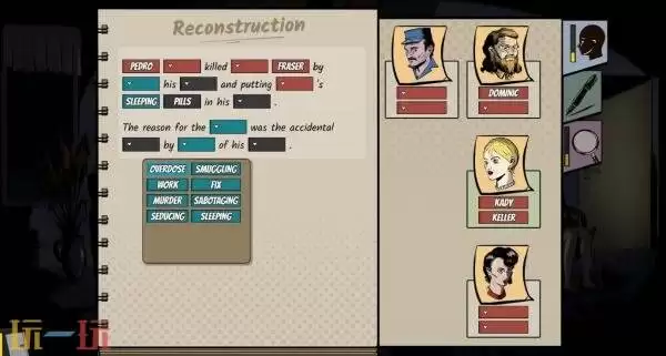 黑色电影风格侦探《机密谋杀案中案》现已在Steam发售!首发九折优惠