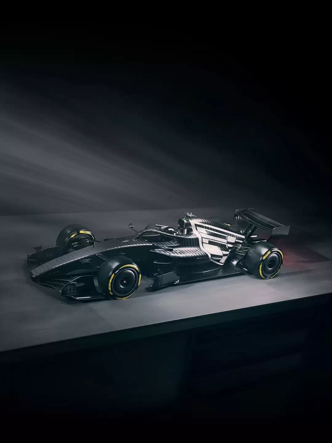 凯迪拉克 F1 车队首款测试涂装亮相：印所有建队成员名字，新赛季正式涂装 2 月 8 日发布