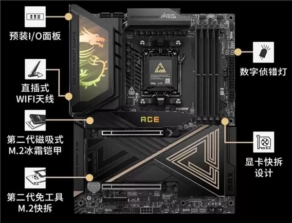 微星 MAG X870E ACE MAX 战神主板首发，定义 AM5 平台新标杆