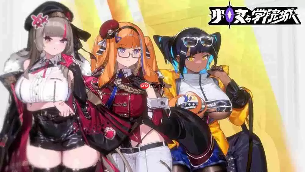 玩法创新有深度,动态立绘得人心,二次元类银河城游戏《少女与学院城》正式发售