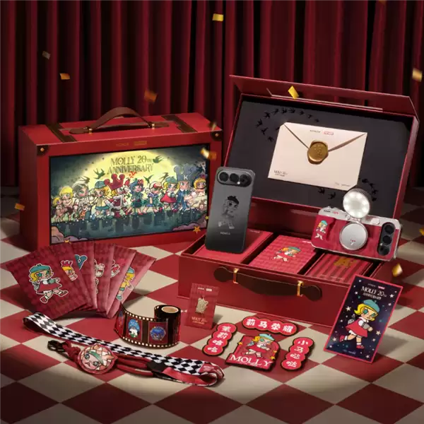 荣耀500 Pro MOLLY 20周年限定版上架预约:行业首款潮玩手机 联名天花板