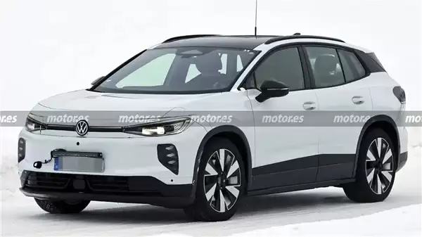 新款大众ID.4谍照曝光:全新外观设计+内饰大升级