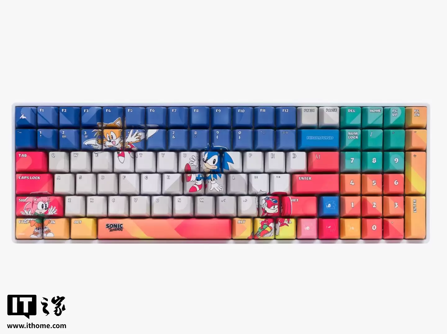 Higround 联名世嘉推出 5 款限定机械键盘：融入索尼克 IP、Dreamcast 游戏机设计元素，169.95 美元起