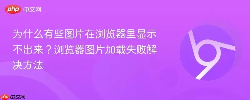 为什么有些图片在浏览器里显示不出来?浏览器图片加载失败解决方法