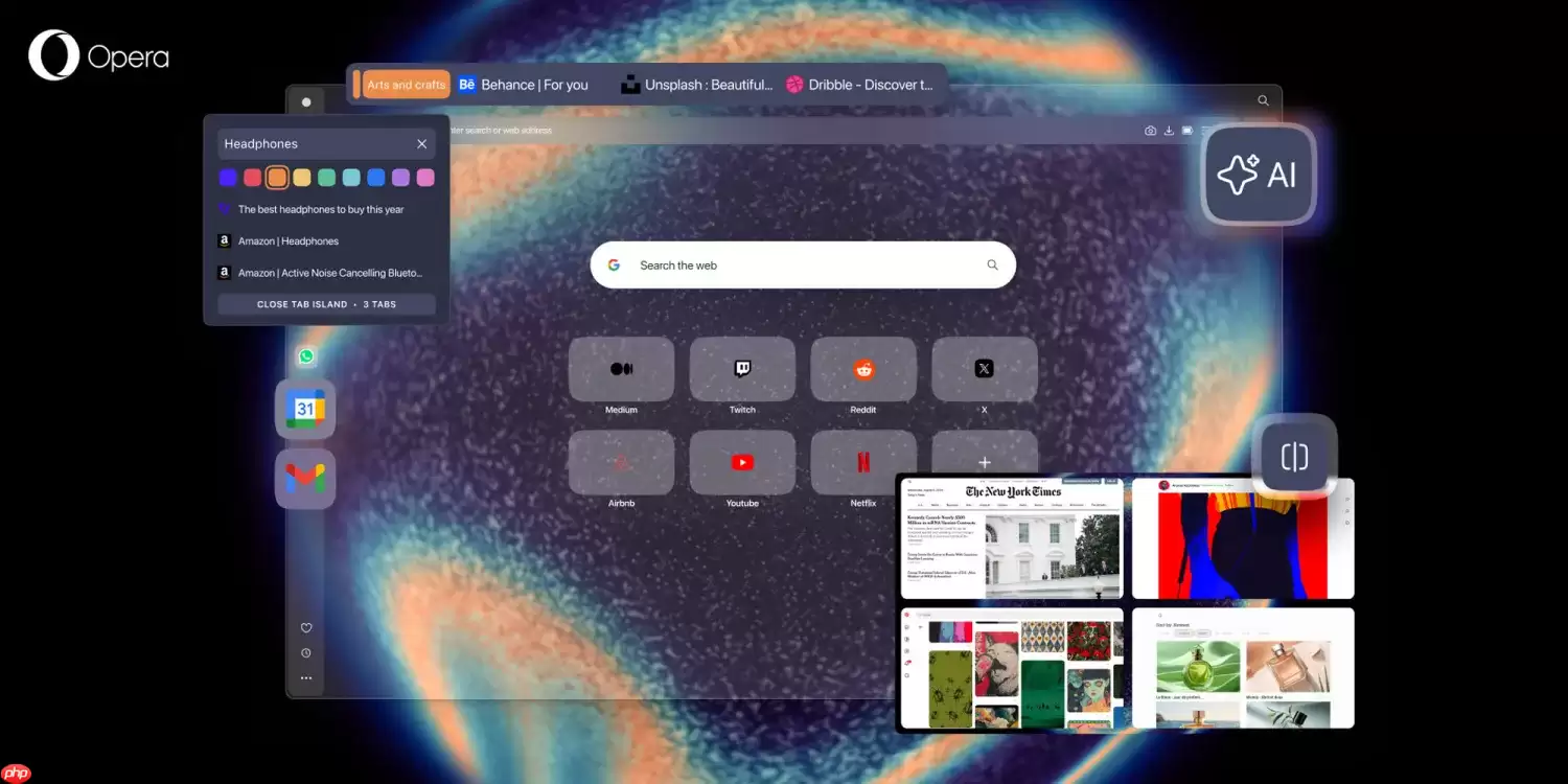 Opera One 浏览器发布 R3 更新,重构 AI 底层、优化智能 AI 体验