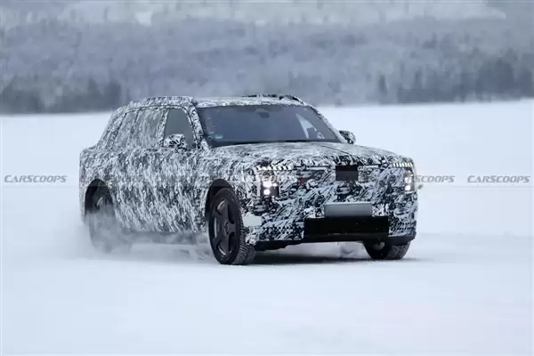 纯电版库里南来了！劳斯莱斯全新SUV谍照曝光