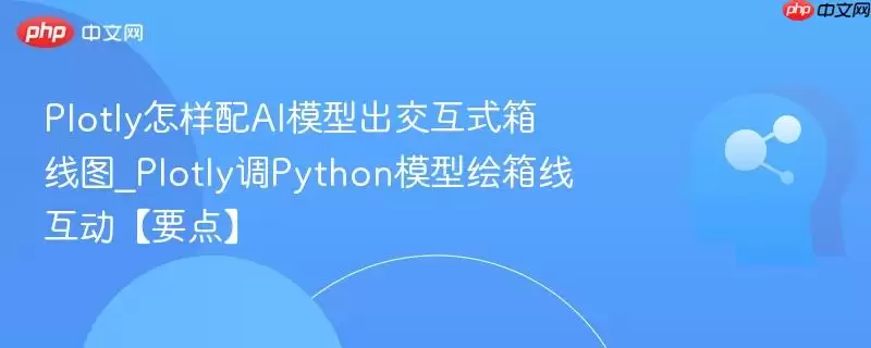 Plotly怎样配AI模型出交互箱线图_Plotly调Python模型绘箱线互动【要点】