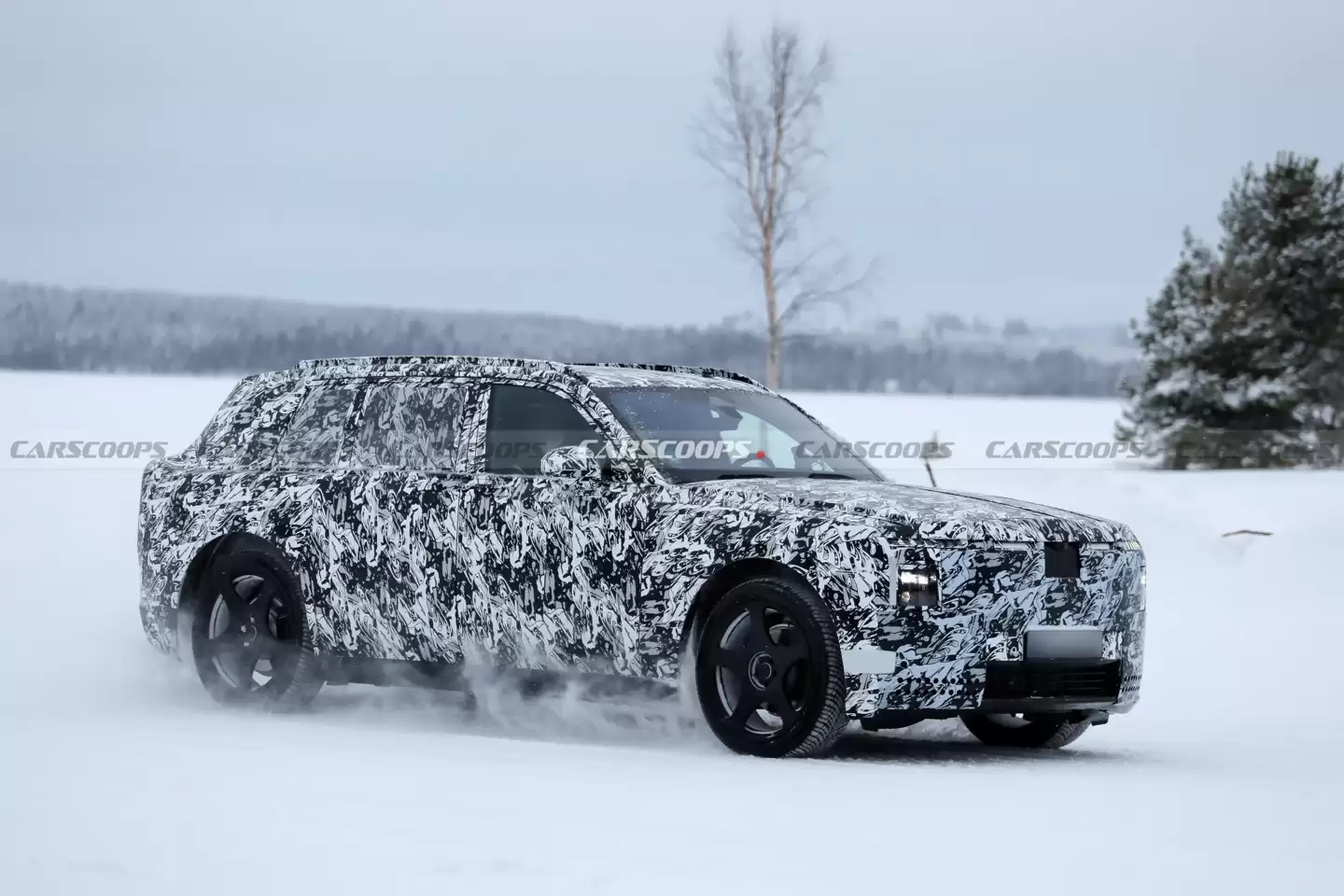 下一代劳斯莱斯库里南谍照曝光：设计更显力量感，有望采用纯电驱动