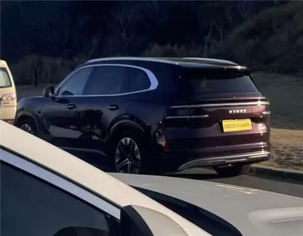 宝马X5国产平替 极氪8X实车出街