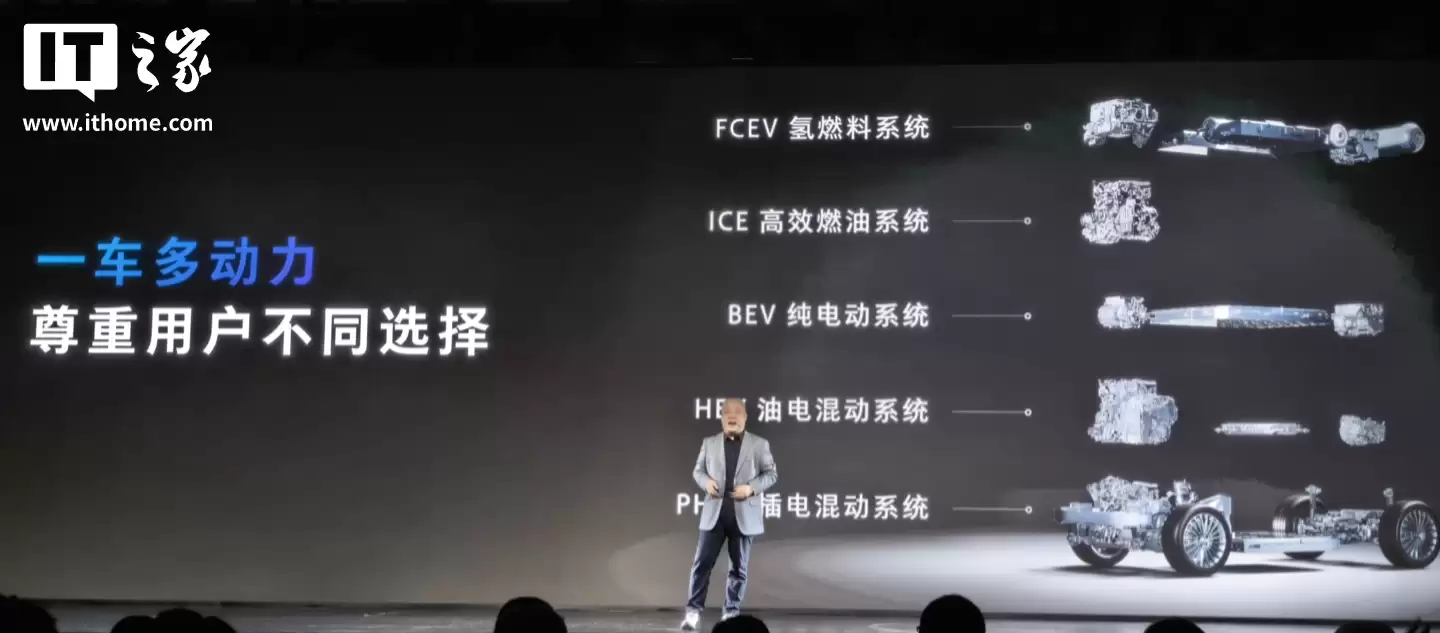 长城汽车发布全球首个原生 AI 全动力汽车平台“归元”，支持纯电、油电混动等