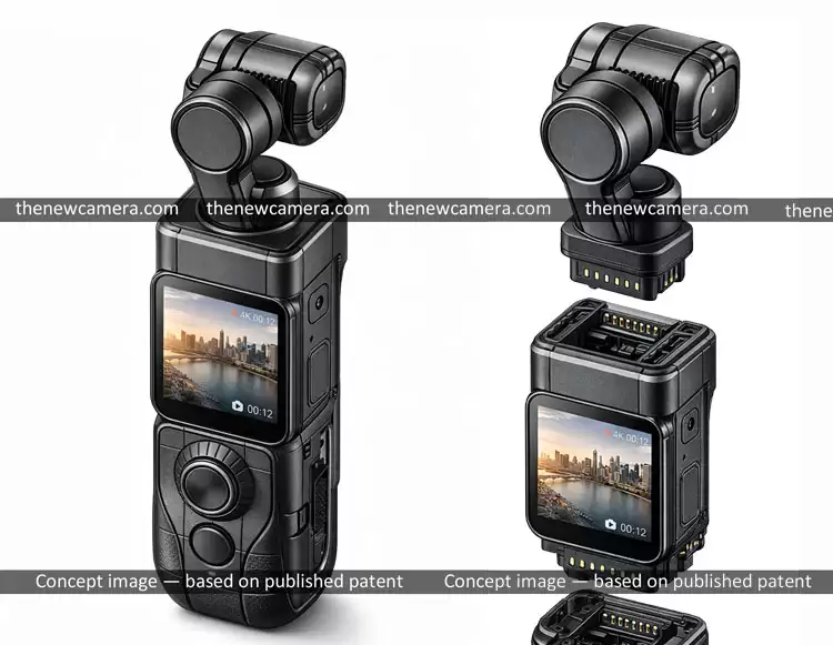 影石模块化口袋云台相机专利曝光，剑指大疆 Pocket 4