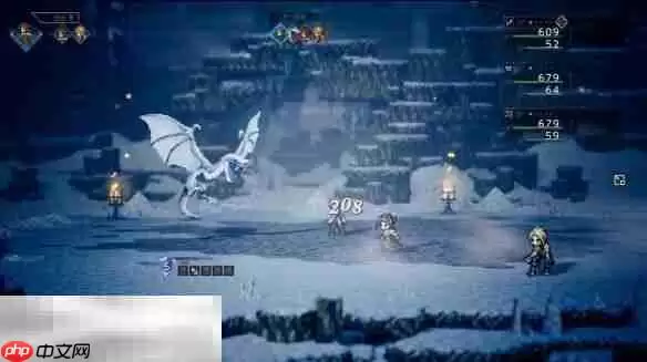 歧路旅人0雪花晶洞窟通关流程+歧路旅人0雪花晶洞窟图文攻略