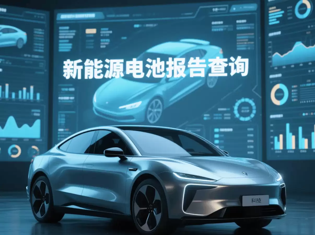 新能源电池检测示意图